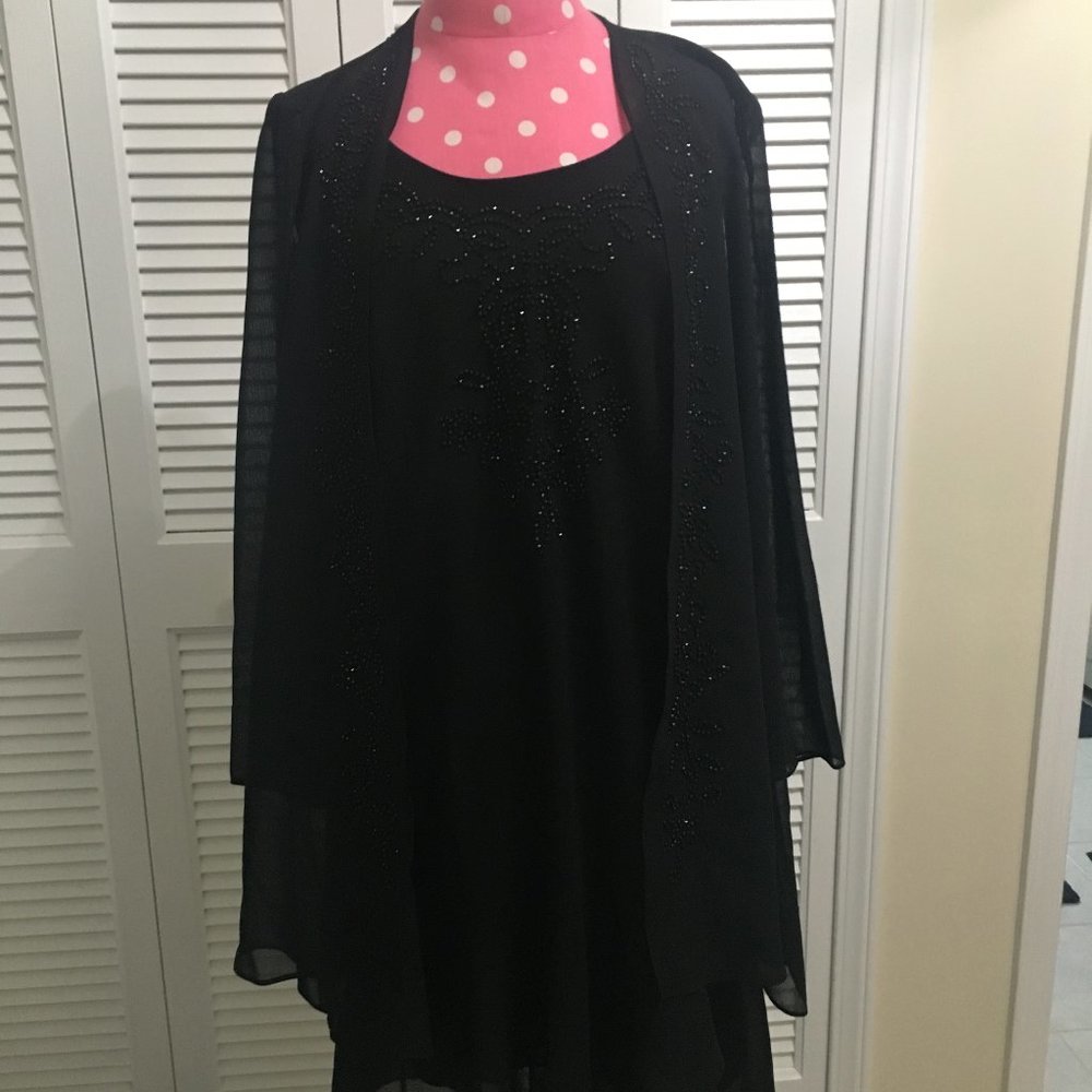 Coldwater Creek Black Tank Dress